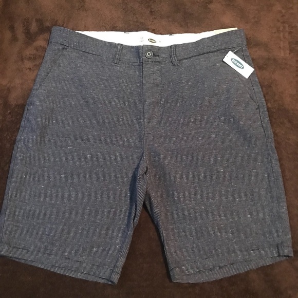 Old Navy Slim Fit Linen/Cotton Shorts NWT! - Picture 1 of 3